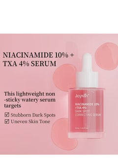 Joyvin 10% Niacinamide+ 4% TXA Serum - Niacinamide Serum for Face - Redness Reducing Skin Care - Face Skin Care to Firm,Smooth,Nourish - Pore Minimizer - Hydrating 10% Niaci namide Skincare for Women  - Image 2