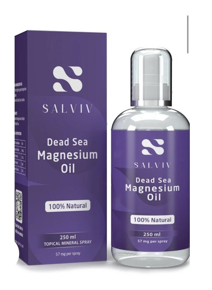 Salviv Dead Sea Magnesium Oil 250ml - Image 1