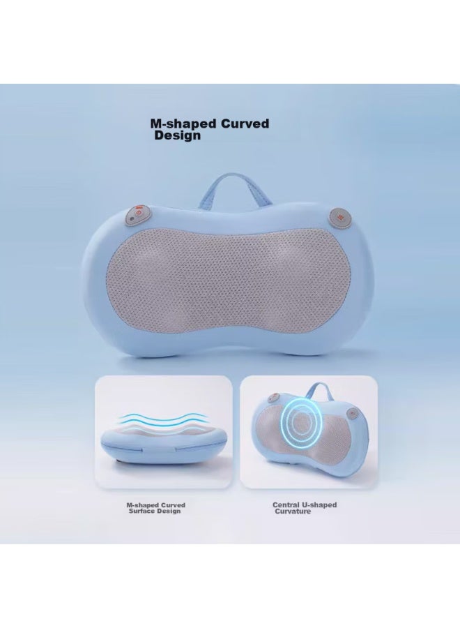 AUX Aux Neck Massager Gl43 (rechargeable), Waist Massager, Massage Pillow, Neck And Shoulder Massager, Back Massaging Cushion, Full-body Massage, Birthday Gift, Present  - Image 3