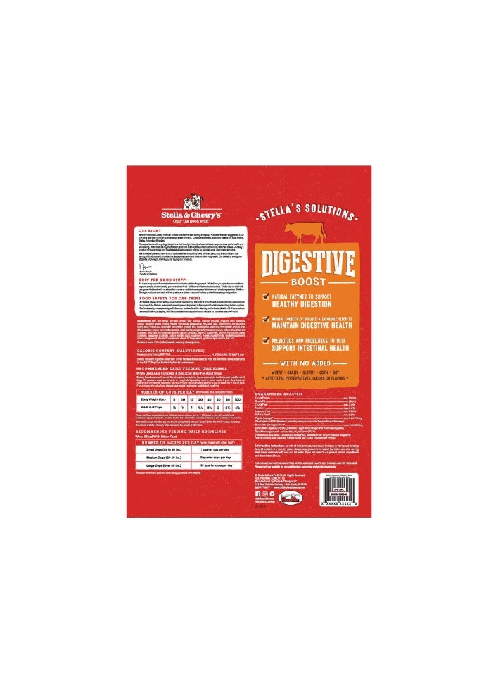 Stella & Chewys Stella & Chewys Digestive Boost Grass-Fed Beef Recipe 13 oz, Stella & Chewys pet food, Stella's Solutions, Stella & Chewy dog food, Stella Solutions for dog, natural pet food; natural chicken dog food, best pet food for dog, Dog food,  - Image 2