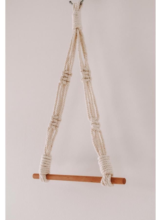 Antikiano Macrame paper roll tissue holder - Image 3