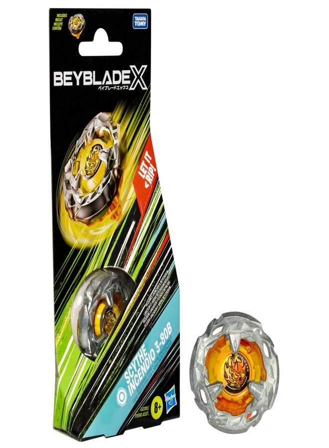 BeyBlade باي بليد باكيت مجموعة باي بليد إكس سيث إنسنديو 3-80B مع طوب دوار يميني من نوع التحمل؛ ألعاب طوب القتال للأولاد والبنات بعمر 8 سنوات - Image 1