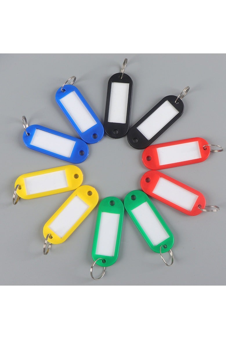 10 قطع من علامات تصنيف المفاتيح متعددة الألوان - علامات تعليق المفاتيح - سلاسل مفاتيح خفيفة الوزن للمنزل والمكتب والفندق وما إلى ذلك - Image 1