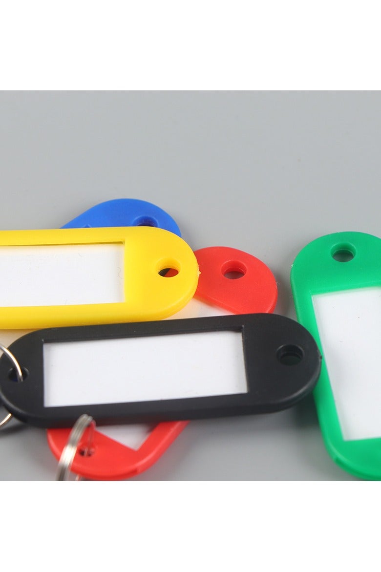10 قطع من علامات تصنيف المفاتيح متعددة الألوان - علامات تعليق المفاتيح - سلاسل مفاتيح خفيفة الوزن للمنزل والمكتب والفندق وما إلى ذلك - Image 3