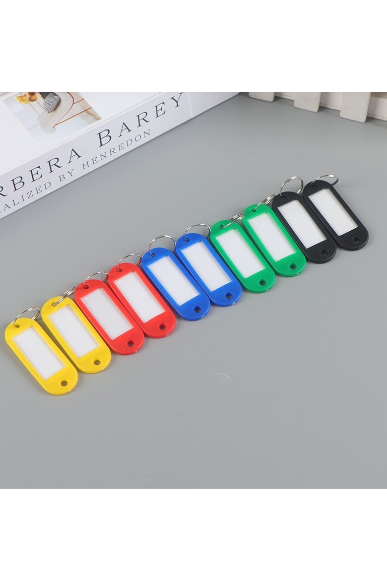 10 قطع من علامات تصنيف المفاتيح متعددة الألوان - علامات تعليق المفاتيح - سلاسل مفاتيح خفيفة الوزن للمنزل والمكتب والفندق وما إلى ذلك - Image 4