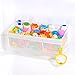 KPH has improved the bath toy holder experience with the bathtub toy storage adding 6 pockets and a super breathable mesh bath toy storage that dries quickly bath toy organizer Easy to use - Image 3
