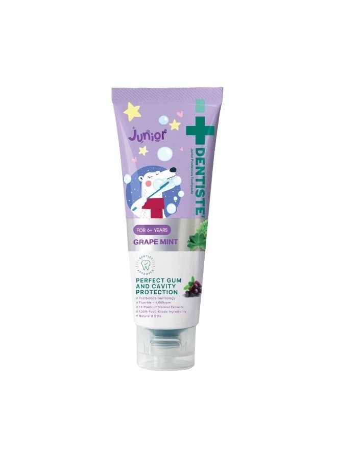 DENTISTE Junior Grapemint Toothpaste for 6+ Years, 60ml