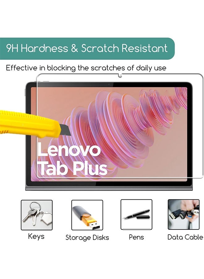 Tersely [2 Pack] Screen protector for Lenovo tab tablet 10.1inch 2025, Tempered Glass Screen Protector for Tablet Lenovo Tab tablet 2025, Anti-Scratch - Image 4