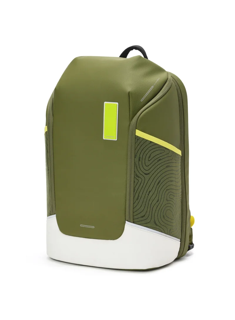 Mokobara The Offshore Backpack - 28L Capacity, Reverse Coated Nylon Material | Green