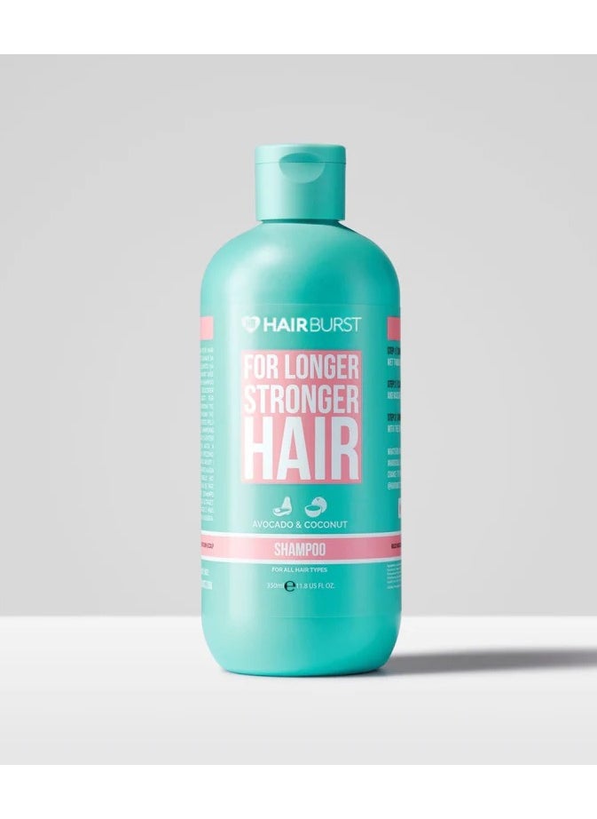 HAIR BURST For Longer Stronger Hair,Shampoing pour des cheveux plus longs et plus resistants shampoo per capelli pui lunghi e piu forti - Shampoo/Shampoing/Shampoo,avocado & Coconut aroma perfum diavocat et de noix de coco aroma avocado E cocco 350 ml 11.8 Us FL oz  - Image 1
