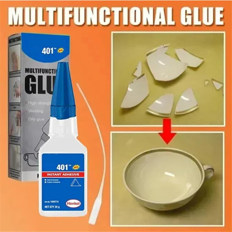 KASTWAVE Welding Super Glue, Super Glue For Metal And Stainless Steel, Instant Bond, Quick Dry, For Wood, Metal, Plastic, Crafts, Ceramic, And Toy Repairs (2 Pcs) - Image 2