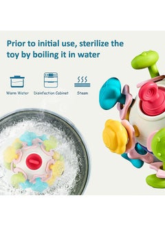Generic Baby Teething Toys, Baby Chew Toys, Infant Teething Relief, Gifts for Infant Newborn Boys Girls 0 3 6 9 12 18 Months 1 One Year Old  - Image 4