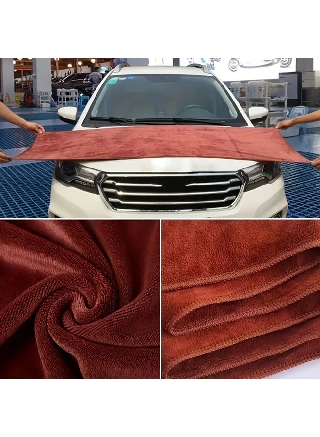1PC 19.69x39.37 Inch 300GSM Microfiber Auto Wash Towel Car Cleaning Drying Cloth Hemming Car Care Detailing - Image 5