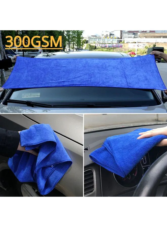 1PC 19.69x39.37 Inch 300GSM Microfiber Auto Wash Towel Car Cleaning Drying Cloth Hemming Car Care Detailing - Image 1