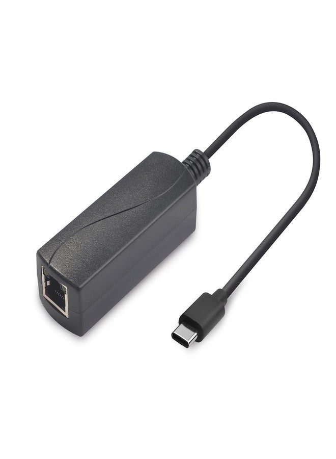 REVODATA 10W Gigabit PoE to USB-C Driver Converter, PoE to Type-C Power Output with Ethernet 2 in 1, 5V/2A Output with 1000Mbps for Phone/Tablet, Plug & Play (GP2C5V) - Image 1
