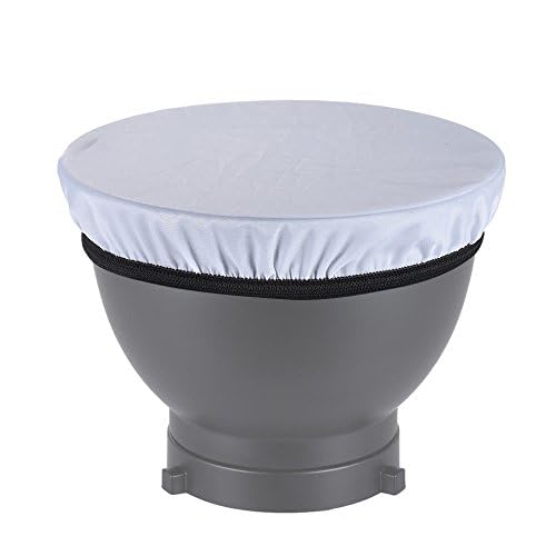 Radionics Photography Light Soft White Diffuser Cloth for 7" 180mm Standard Studio Strobe Reflector - Image 1