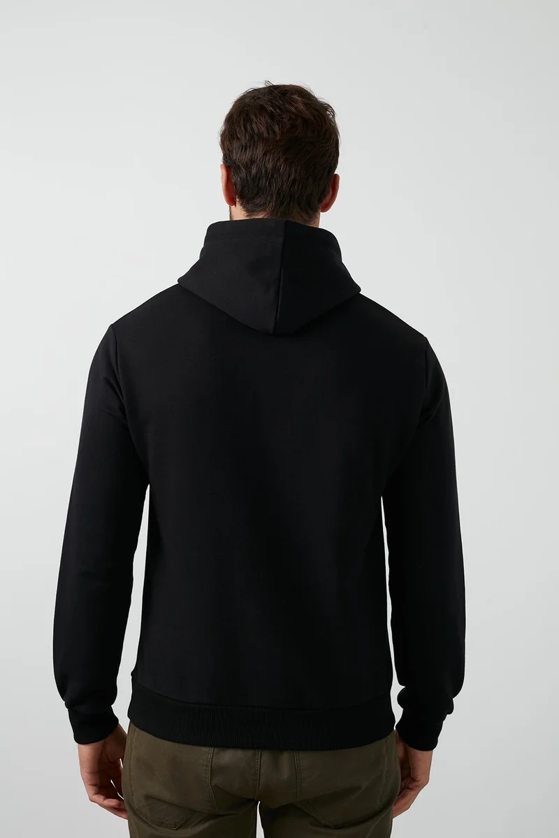 Buratti Cotton Kangaroo Pocket Hooded Sweat Men's Sweatshirt 541HOODIE