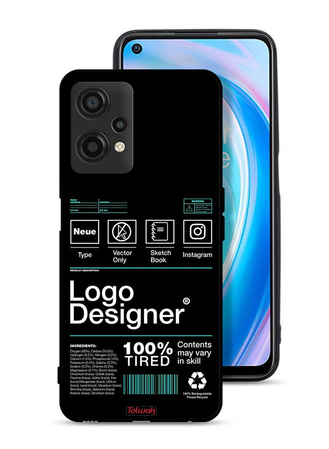 Tolwak OnePlus Nord CE 2 Lite 5G Protective Case Cover Logo Designer Sticker - Image 1
