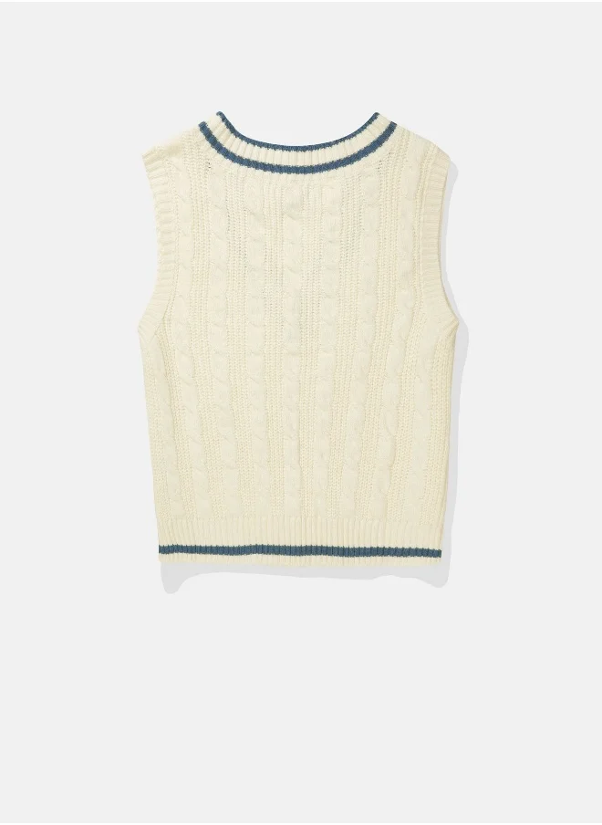 امريكان ايجل AE V-Neck Cable Vest