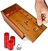 SWOOC Games  Coin Drop  Simple  Strategic Dice Games for Families with Coins Included for 26 Players  Works WPennies Too  Get Rid of Coins to Win  Board Games for Kids  Penny Game Wood Box - Image 4