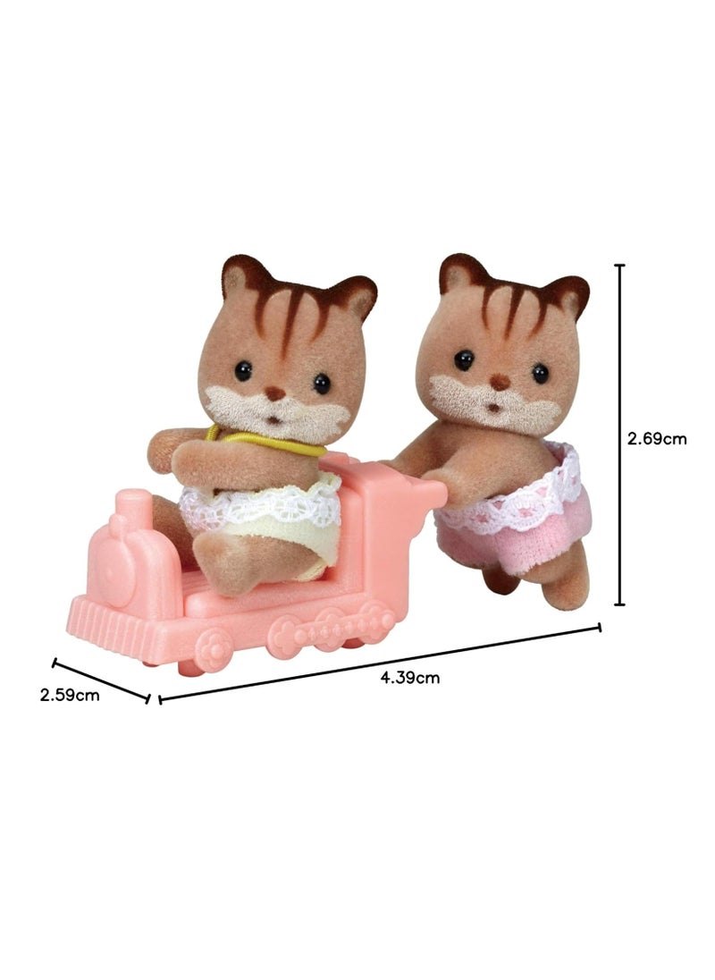 Sylvanian Families - Sylvanian Families Walnut Squirrel Twins 5421 - Image 1