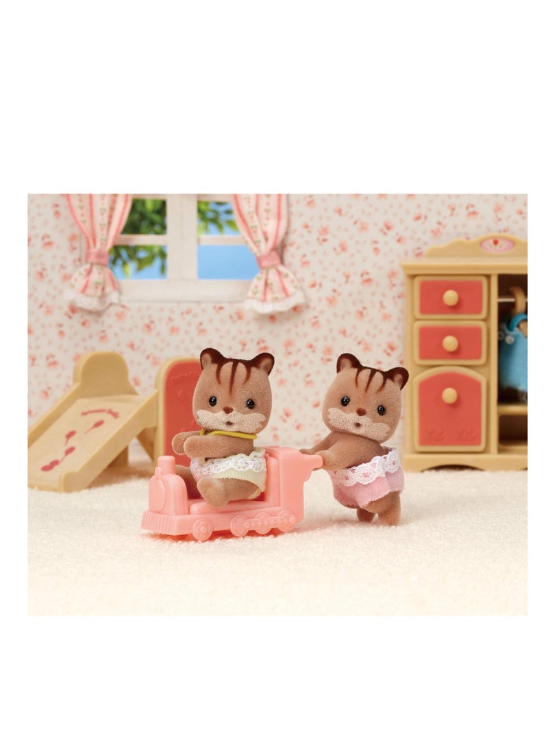 Sylvanian Families - Sylvanian Families Walnut Squirrel Twins 5421 - Image 1