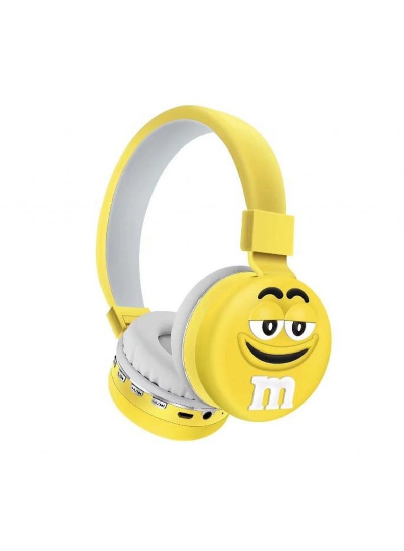 إم آند إمز سماعة رأس لاسلكية جديدة AH806Q9  Stitch للأطفال برسومات كرتونية وغطاء رأس لاسلكي متعددة الالوان - Image 2