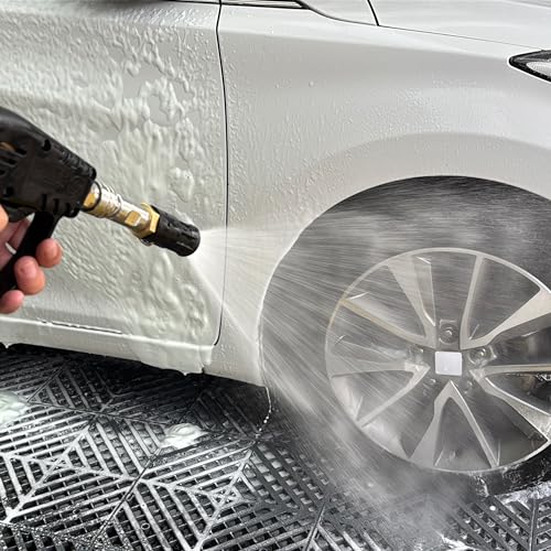 JOEJET Downstream Soft Wash Nozzle Adjustable Pressure Washer Long Range Nozzle with 14 Inch Quick Connect Plug 712 GPM - Image 3