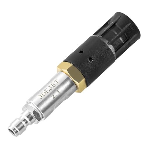 JOEJET Downstream Soft Wash Nozzle Adjustable Pressure Washer Long Range Nozzle with 14 Inch Quick Connect Plug 712 GPM - Image 1