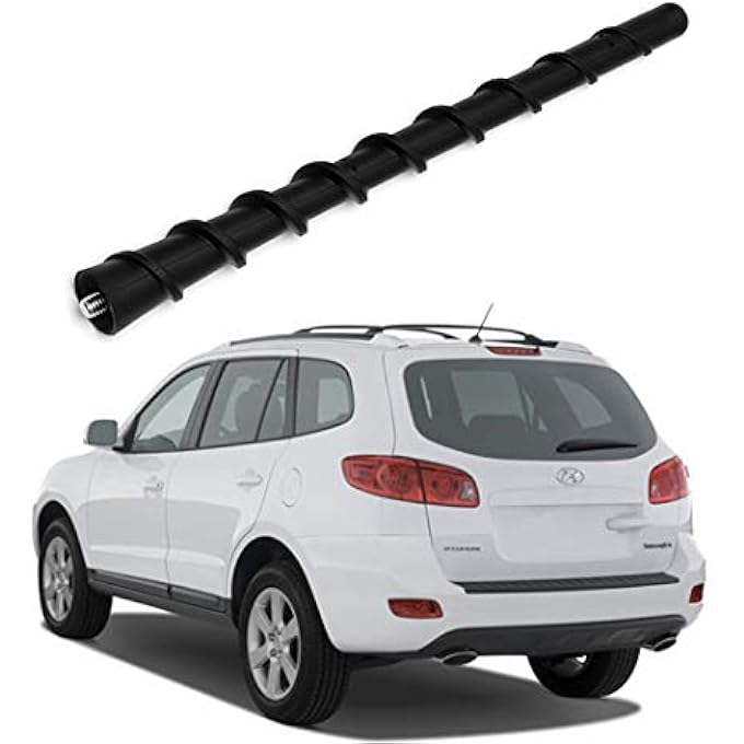 rayihni Zhparty 7 Antenna Mast Perfect Replacement For 20072012 Hyundai Santa Fetucsonveracruzaccent  Replaces Oem  962632E220 - Image 1