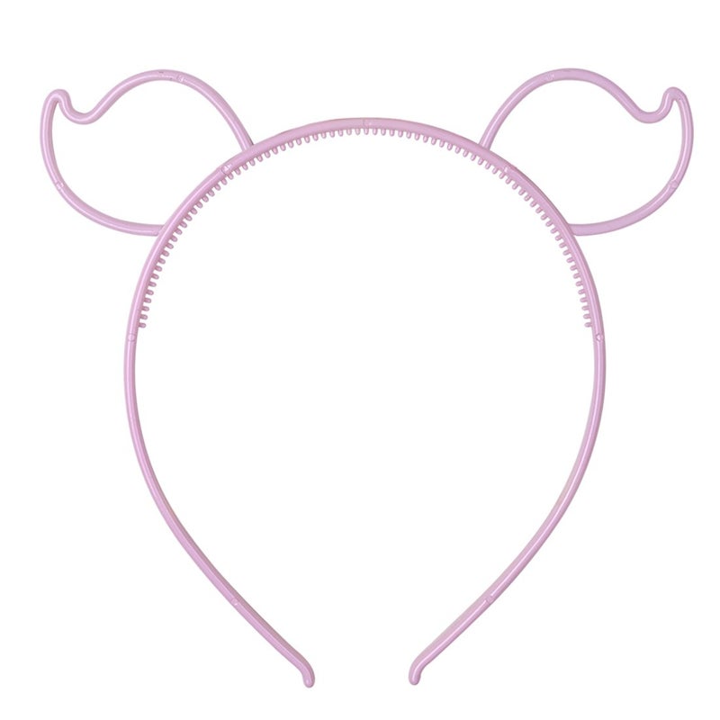 شيما مجموعة أربطة رأس مطاطية بتصميم أذنين من 12 قطعة - Image 4