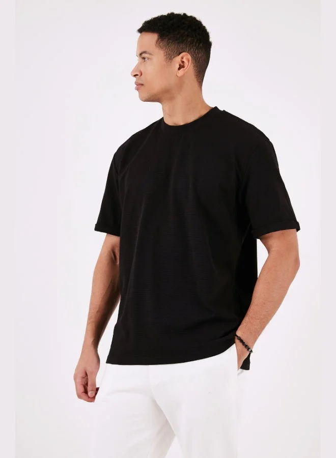 Buratti  Buratti Cotton Crew Neck Regular Fit Basic T Shirt Men's T SHIRT 5902731 for Men | Best Price UAE