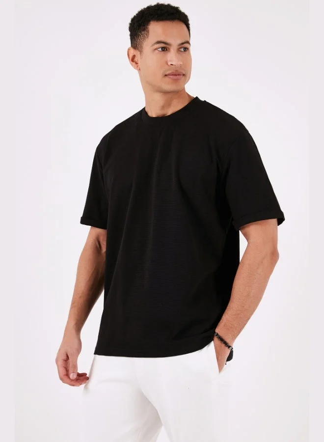 Buratti  Buratti Cotton Crew Neck Regular Fit Basic T Shirt Men's T SHIRT 5902731 for Men | Best Price UAE