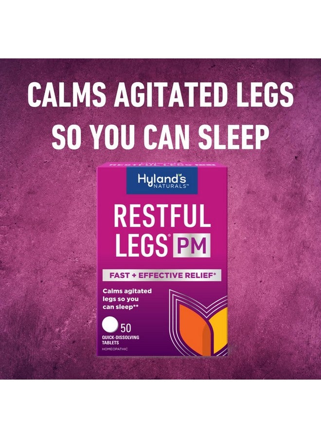 Hyland's Restful Legs PM Tablets 50 ea (Pack of 3) - Image 3