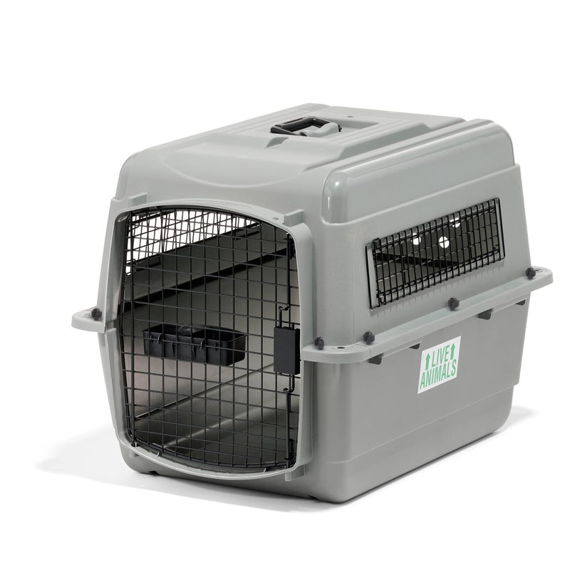 Petmate Sky Kennel - For Air and Travel, Airline Compliant Dog Crate for Pets up 15-30 lbs, Heavy Duty Dog Kennel, Made in the USA- 28 Inches - Image 2