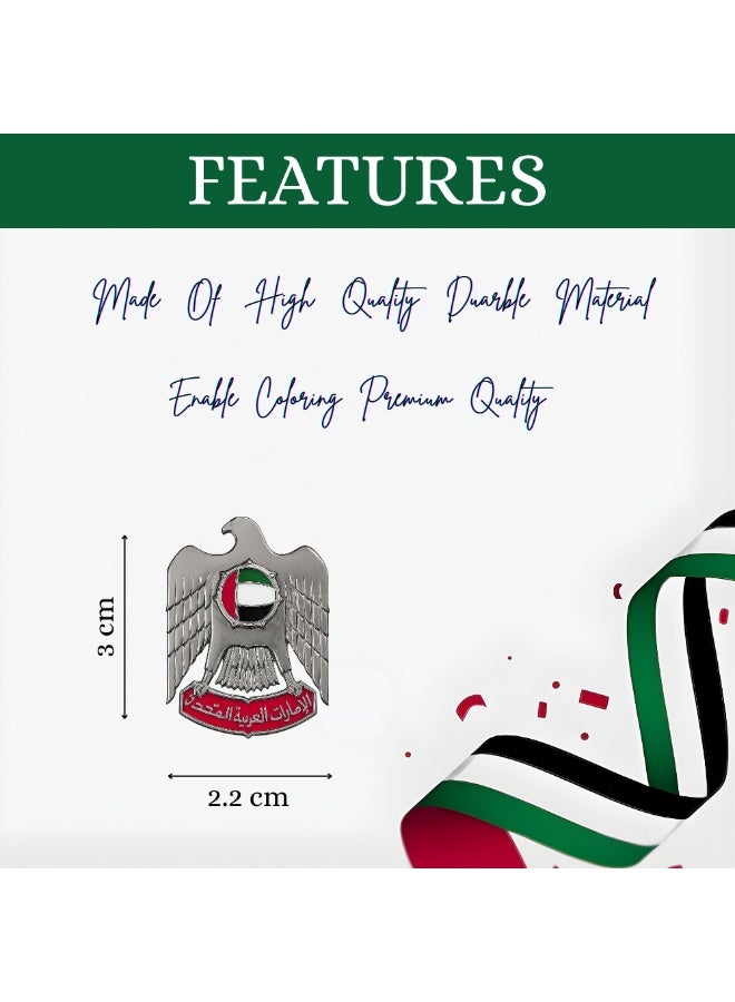 PRINTSHOP4ME UAE National Day Badges for celebrating National | Flag day and spirit of union badges for men | Women | Kids for events - Image 3