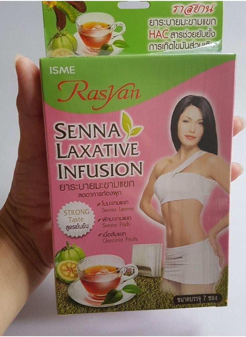 Isme - Rasyan Detox Tea, Ultimate Herbal Infusion with Slimming Garcinia Cambogia and Senna Laxative for Slimming and Weight Loss Journey. - Image 1