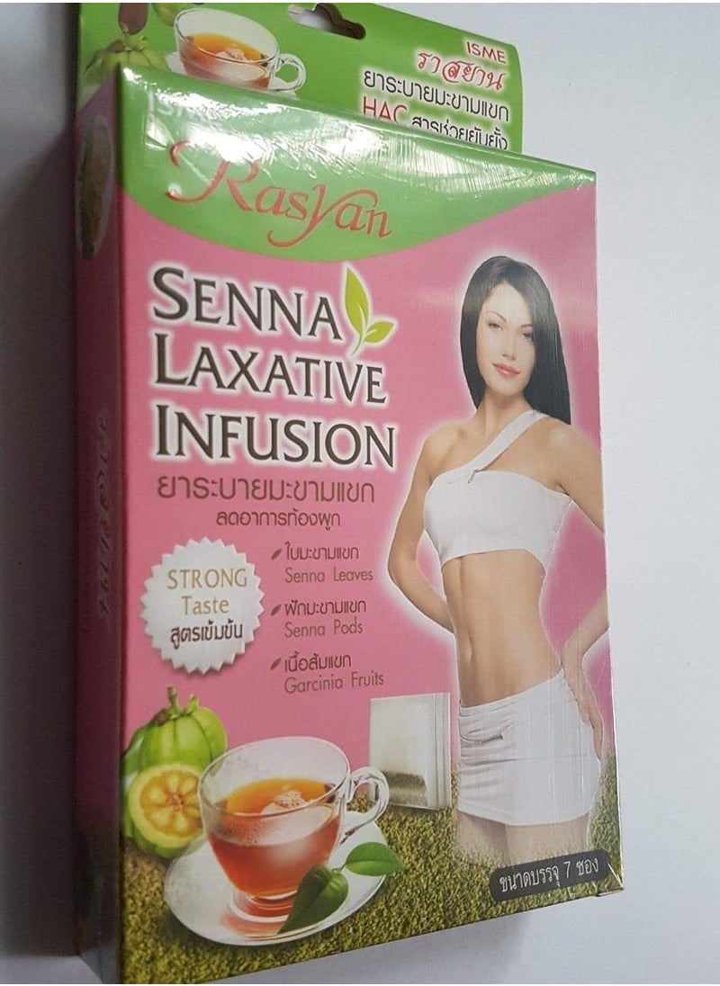 Isme - Rasyan Detox Tea, Ultimate Herbal Infusion with Slimming Garcinia Cambogia and Senna Laxative for Slimming and Weight Loss Journey. - Image 1