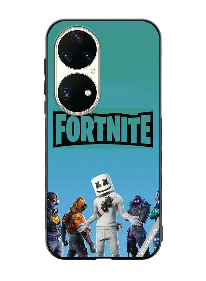 VR CREATIVE Protective Case Cover For Huawei P50 Pro Fortnite Design Multicolour - Image 1