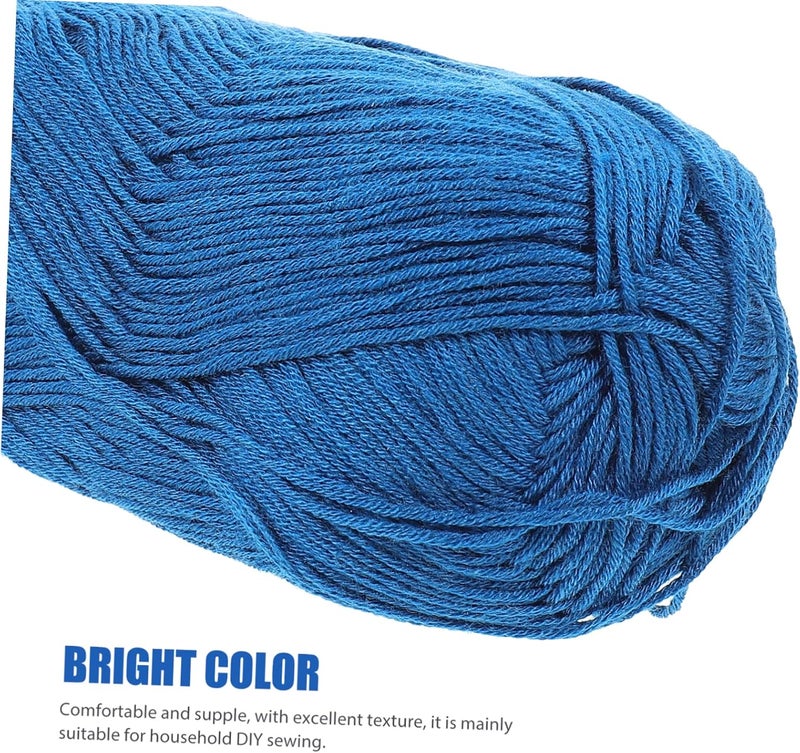 Lurrose 5rolls Fluffy Yarn for Crocheting Chenille Knitting Yarn Solid DIY Comfortable Thread for Blankets - Image 3