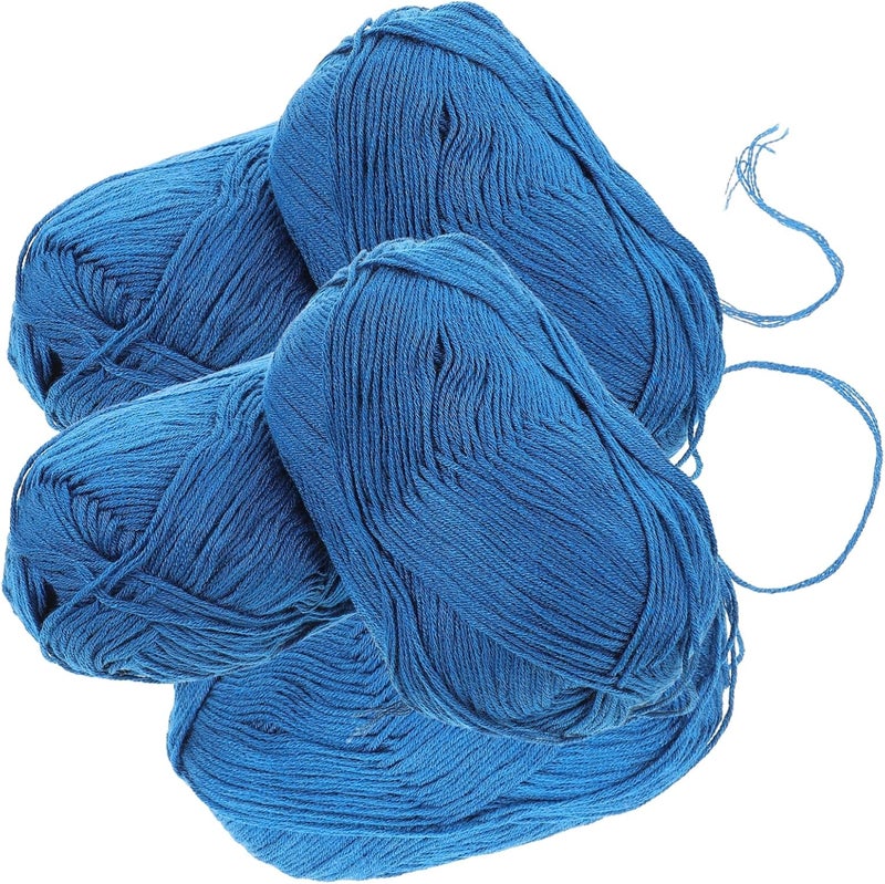 Lurrose 5rolls Fluffy Yarn for Crocheting Chenille Knitting Yarn Solid DIY Comfortable Thread for Blankets - Image 1