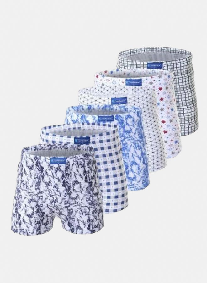 Embrator - Set Of (6) Printed Boxer - For Men - Image 1