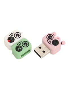 Thoraya PVC Cartoon Bee Car Music USB Flash Drive Three Bees - Pink 128GB  - Image 2