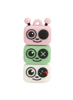 Thoraya PVC Cartoon Bee Car Music USB Flash Drive Three Bees - Pink 128GB  - Image 1