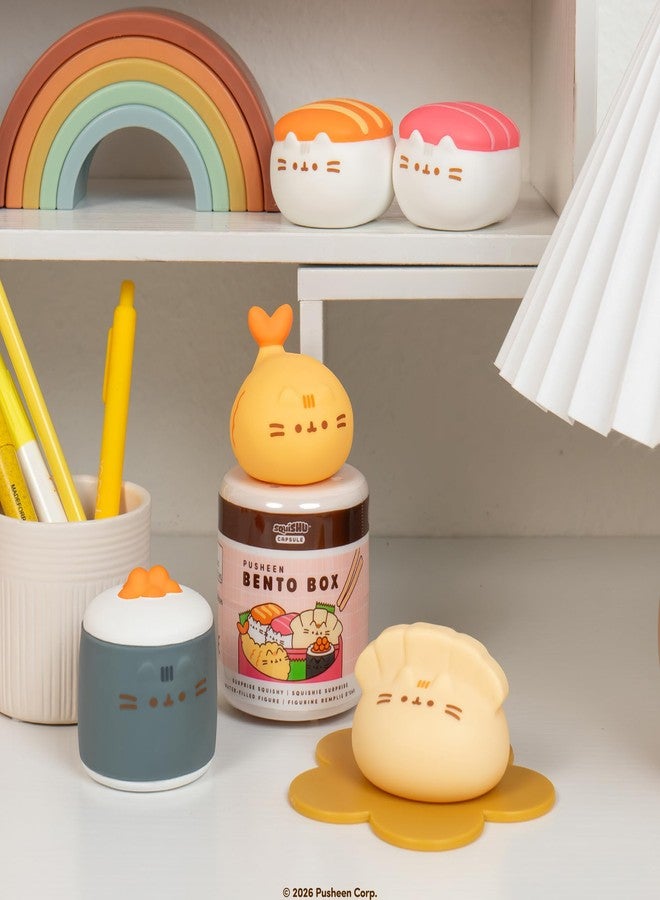 Hamee SquiSHU Capsule Pusheen the Cat Series 8: Bento Box Squishy - 1 Pc. - Image 4