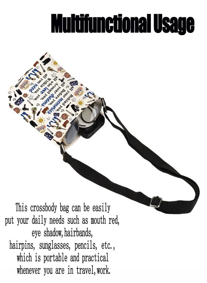 FEELMEM Musical Gift Behind You All Your Memories Musical Crossbody Bag For Fans - Image 3