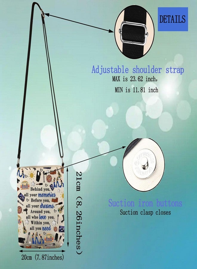 FEELMEM Musical Gift Behind You All Your Memories Musical Crossbody Bag For Fans - Image 2
