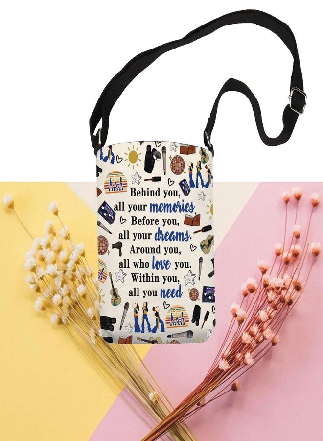 FEELMEM Musical Gift Behind You All Your Memories Musical Crossbody Bag For Fans - Image 5