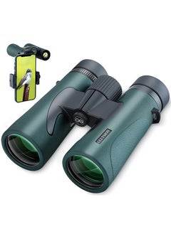 GLLYSION 12X50 Professional HD Binoculars for Adults with Phone Adapter, High Power Binoculars with BaK4 prisms, Super Bright Lightweight & Waterproof Binoculars Perfect for Bird Watching, Hunting, Stargazing  - Image 1