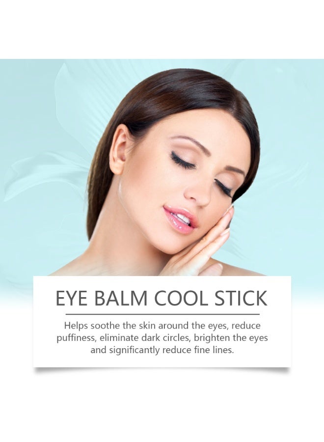WEST MONTH Eye Balm Cool Stick, Hydrating Under Eye Care Stick, Nourishing Eye Skin Care for Daily Use, 7g - Image 2